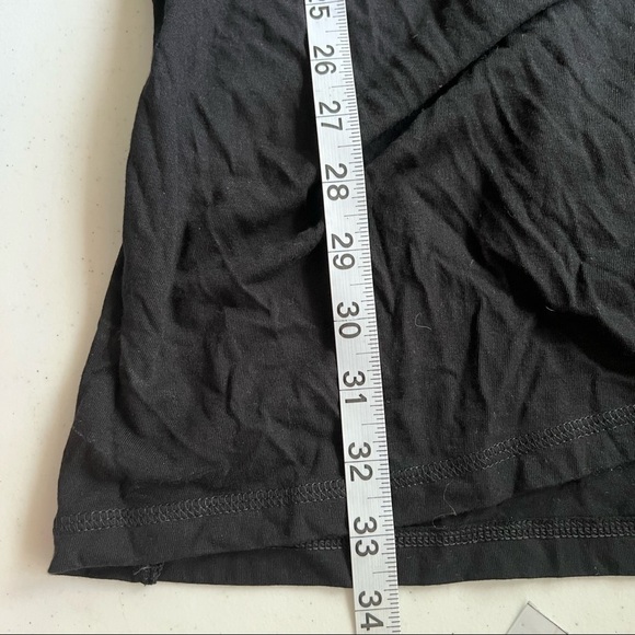 Express raglan sleeve t-shirt dress  xs black - Picture 10 of 12